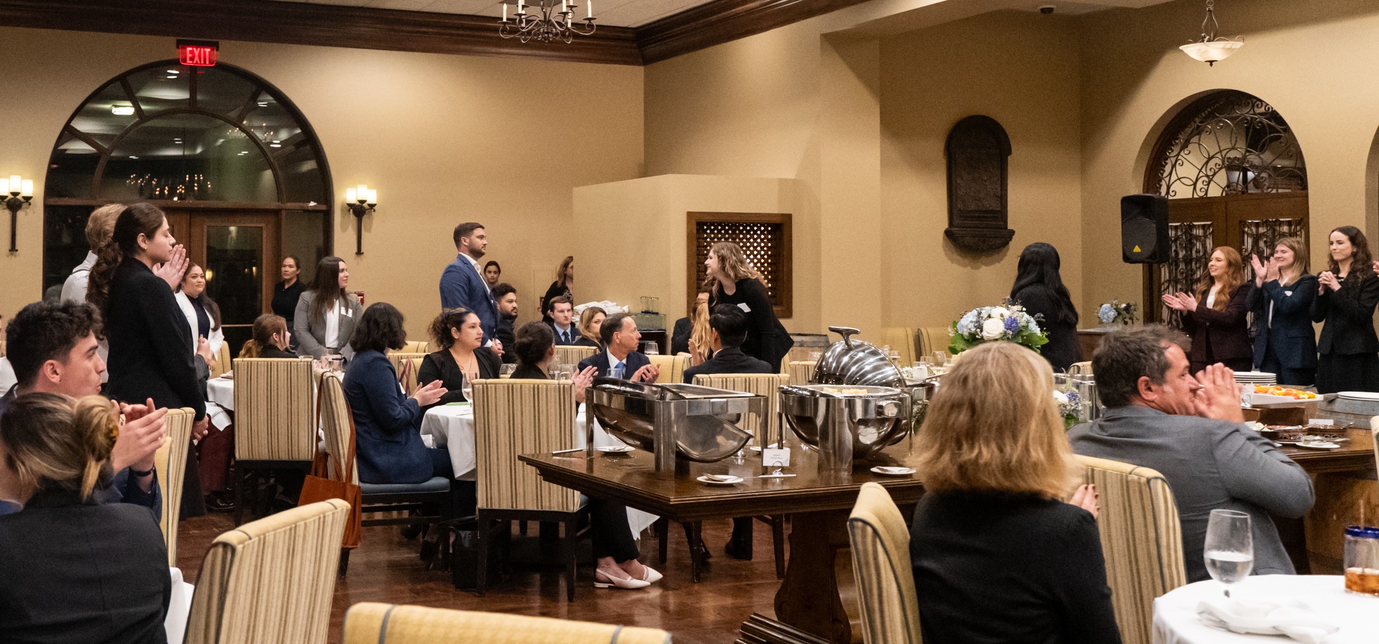 A law school event in progress