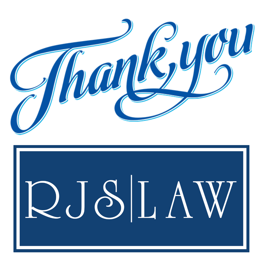 Thank you RJS Law