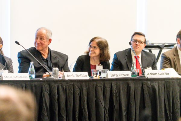 image of group sitting at table