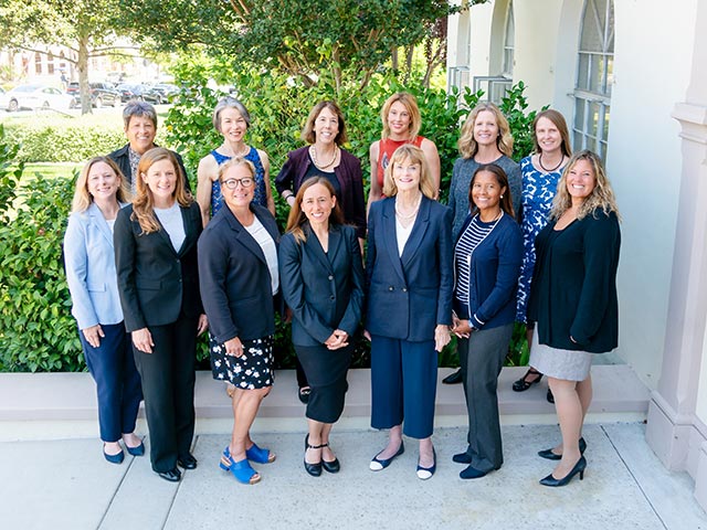 A group of USD women posing
