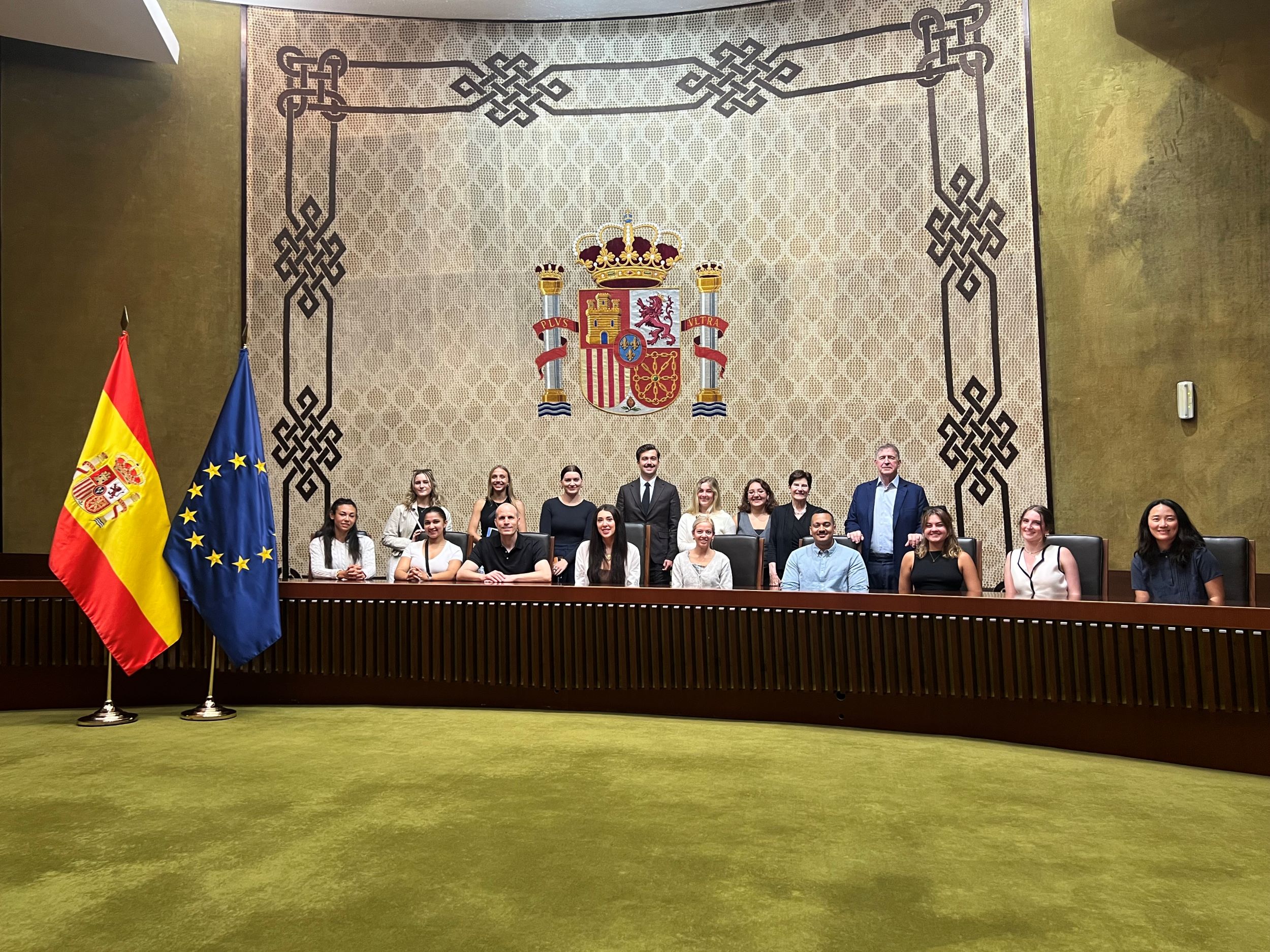 Summer students visit Madrid Constitutional Court