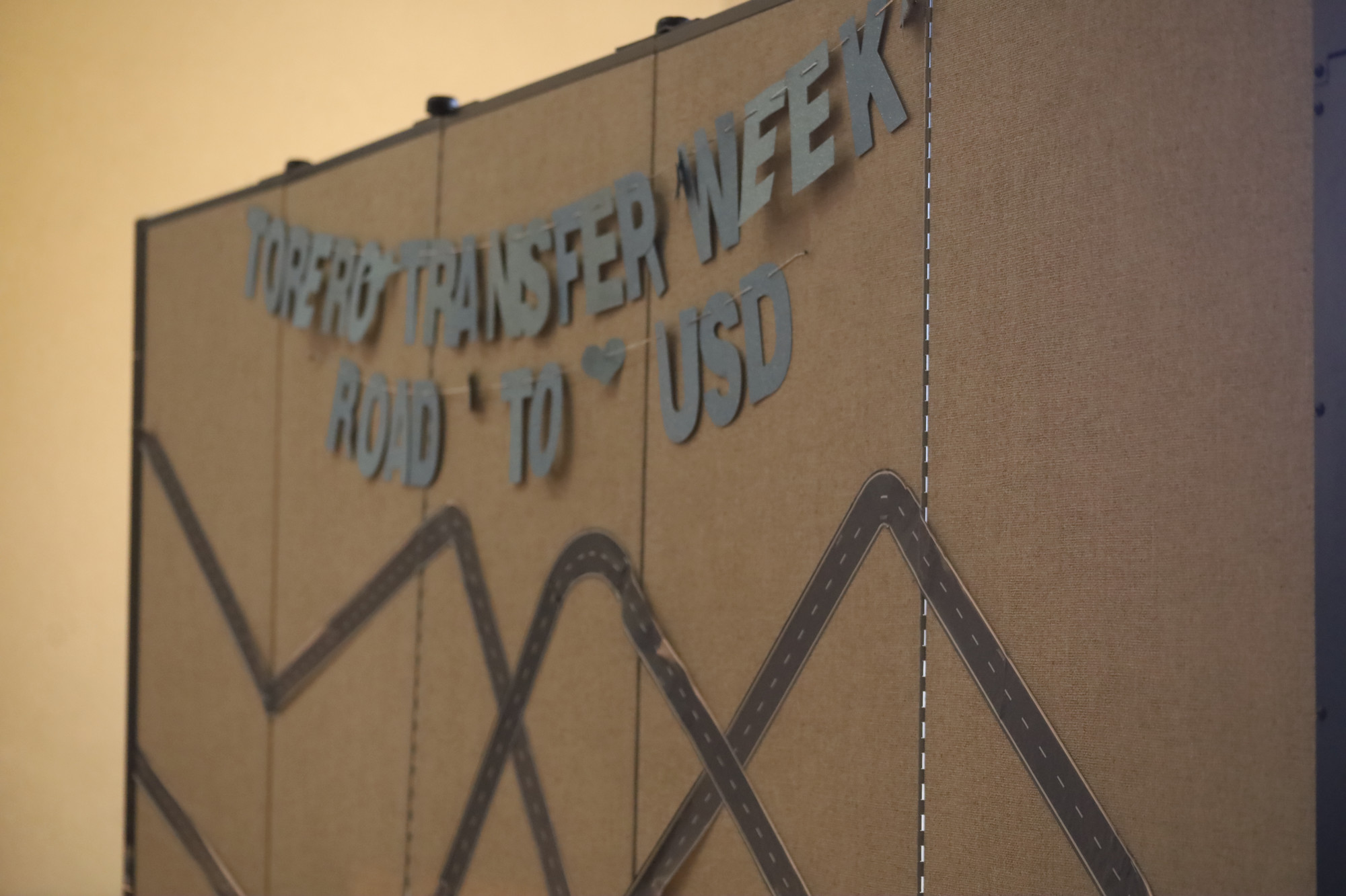 Picture of the Road to USD display