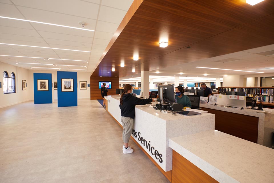 The access services desk