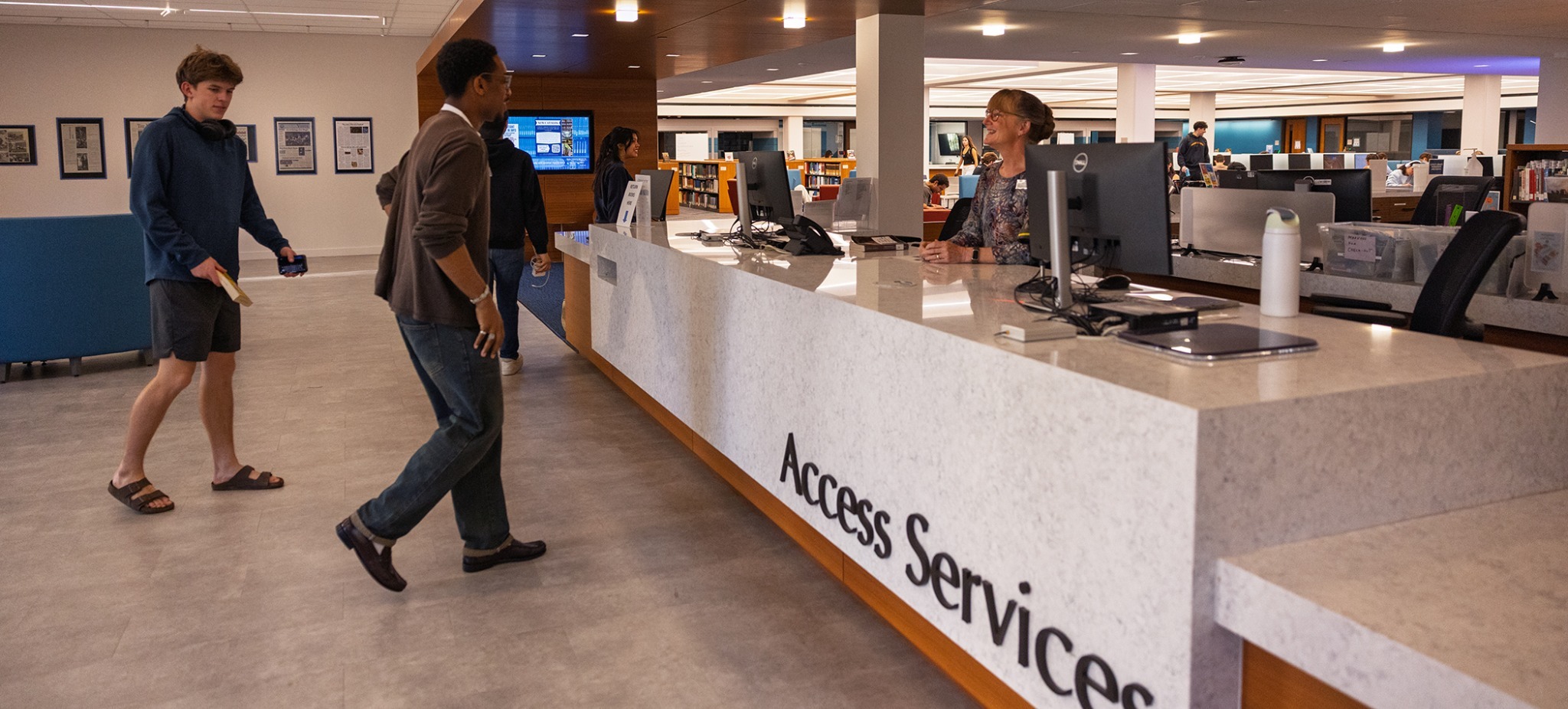 The access services desk