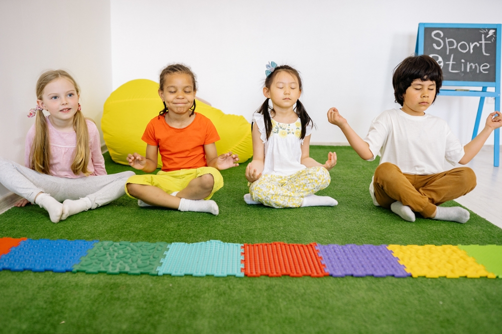 kids in a classroom