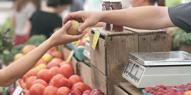 Local vendor fruits and vegetables