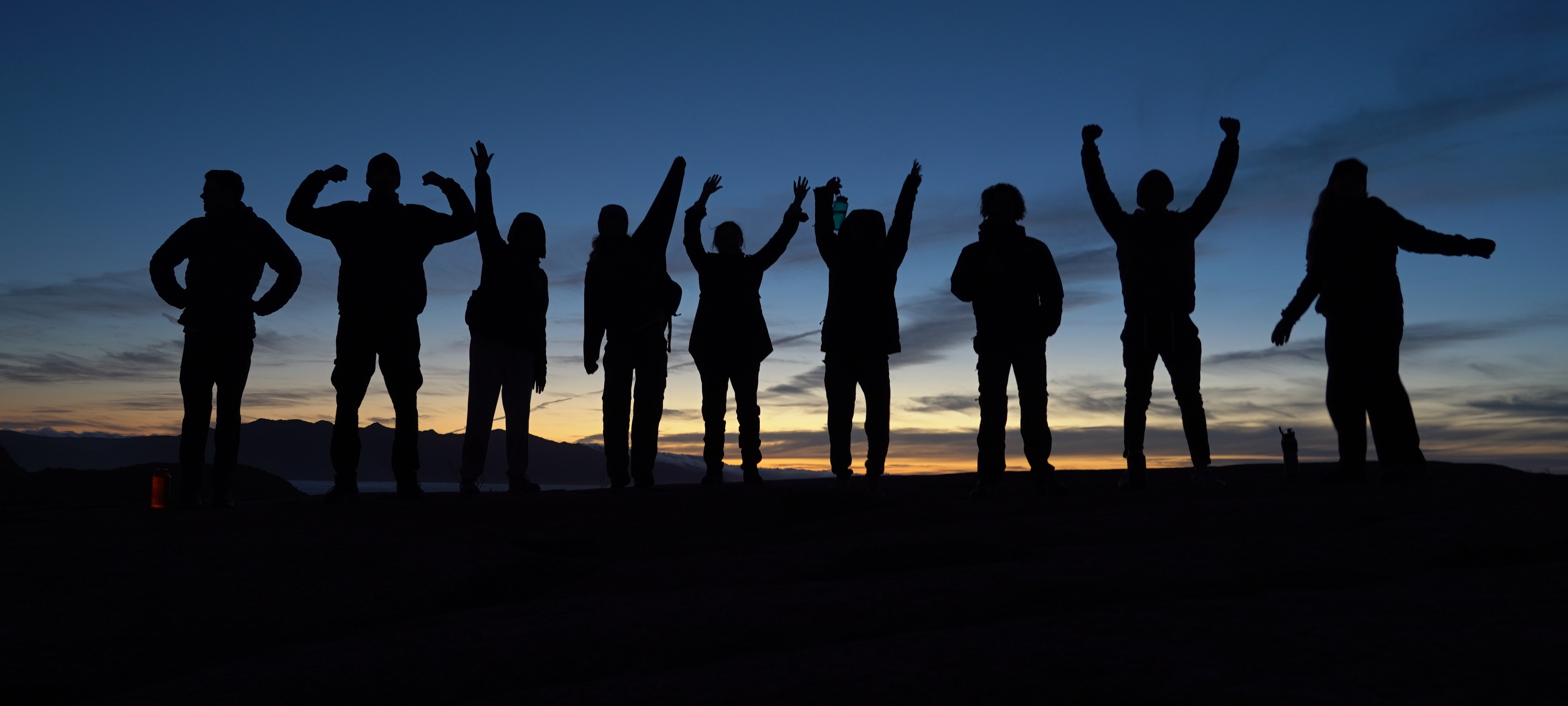 Group silhouette
