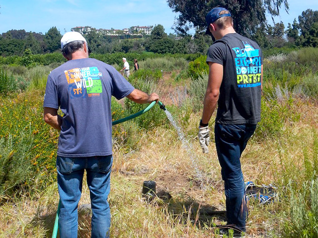 Students on a service trip
