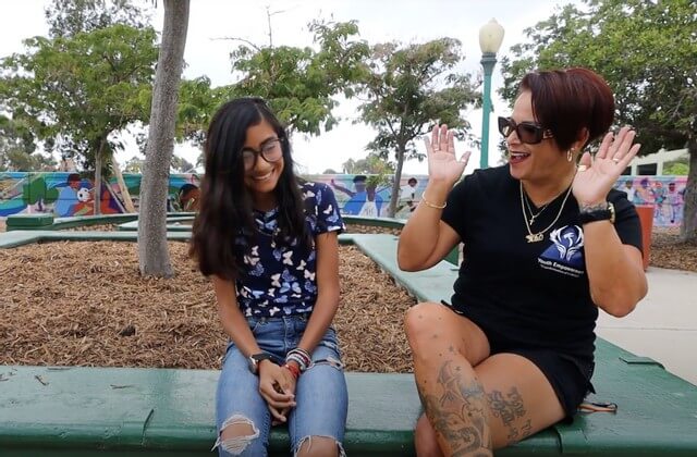Youth Empowerment mentor and mentee