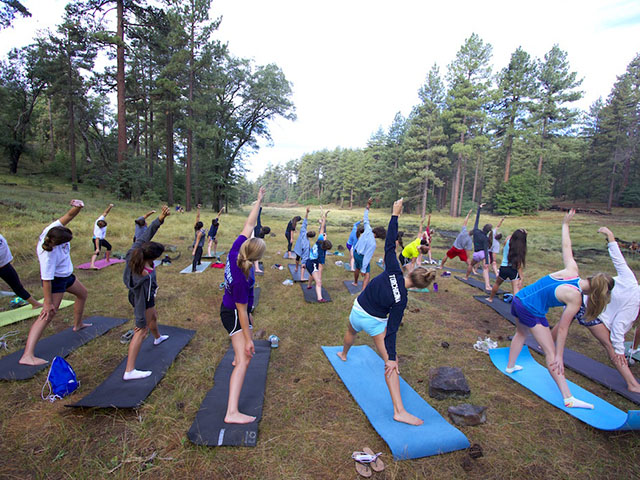 Yoga class