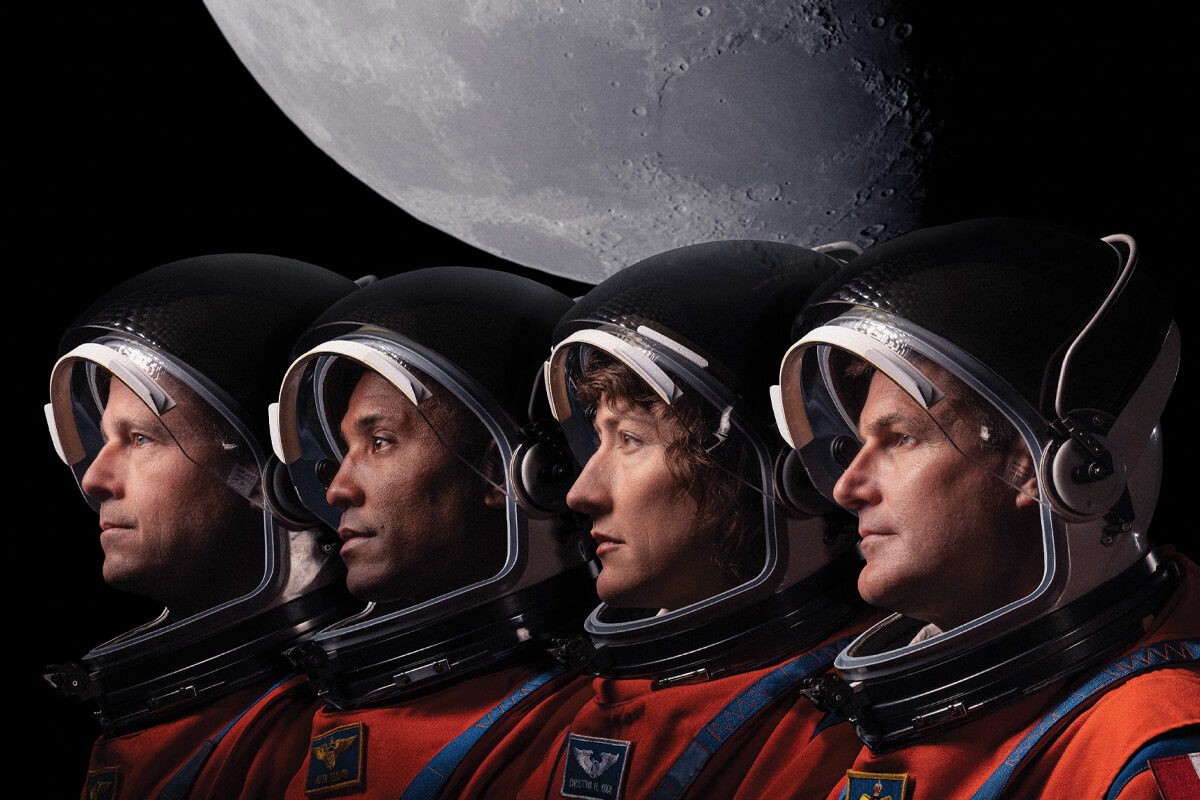 NASA Artemis II crew