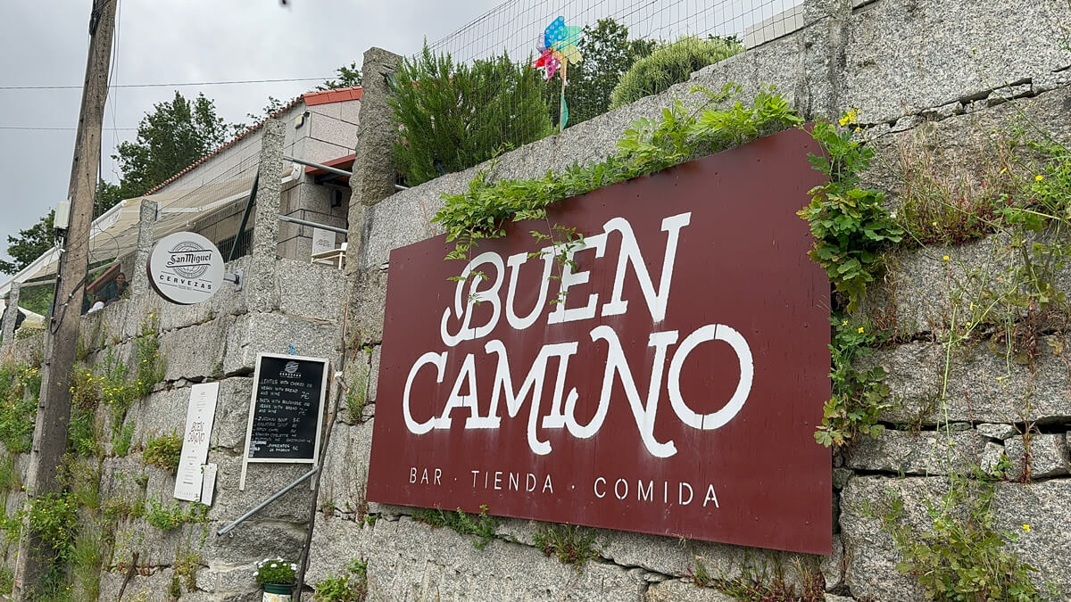Buen Camino sign