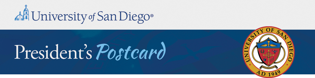 President's Postcard email header