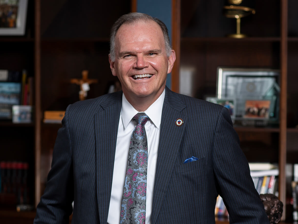 USD President James T. Harris