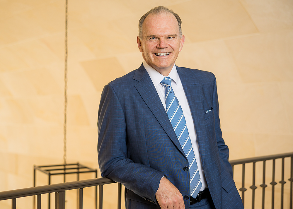 USD President James T. Harris