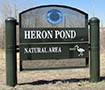 heron pond sign
