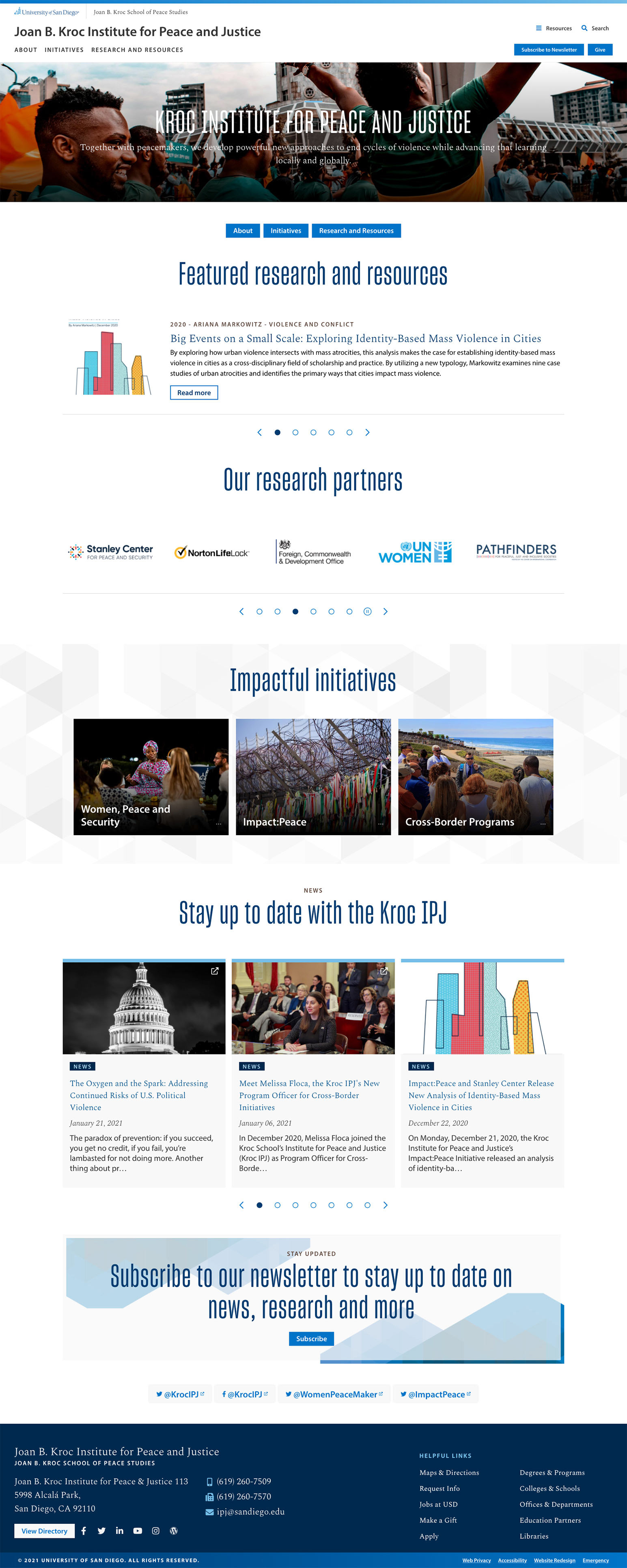 Peace IPJ Page