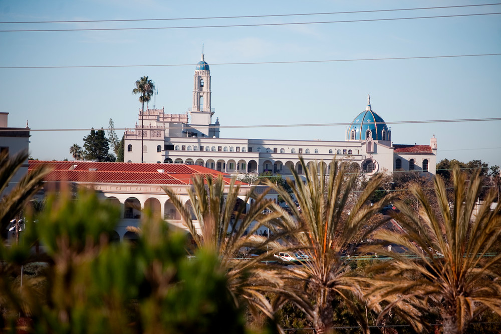 The USD campus seen from Tecolote Canyon