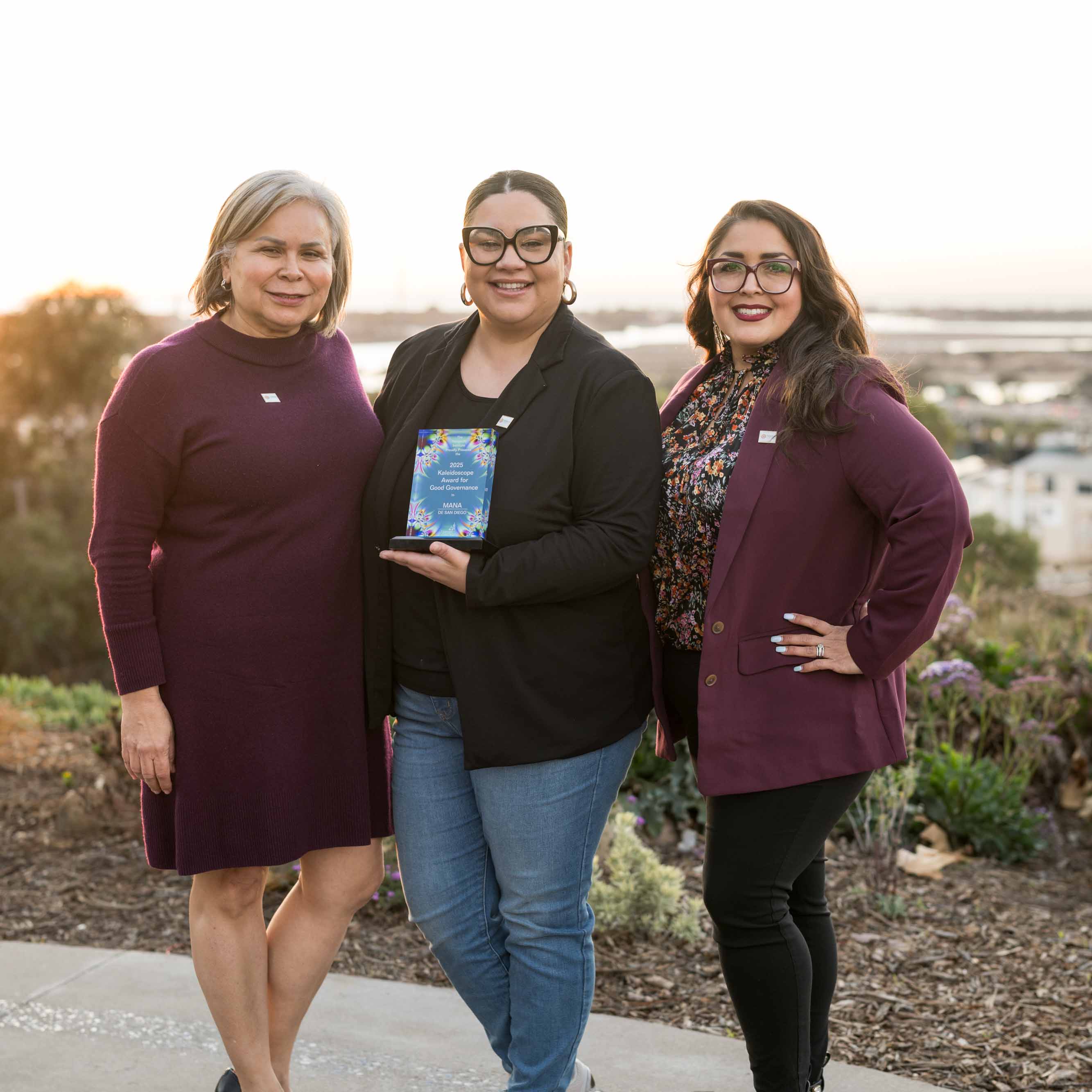MANA de San Diego with the Kaleidoscope Award for Good Governance