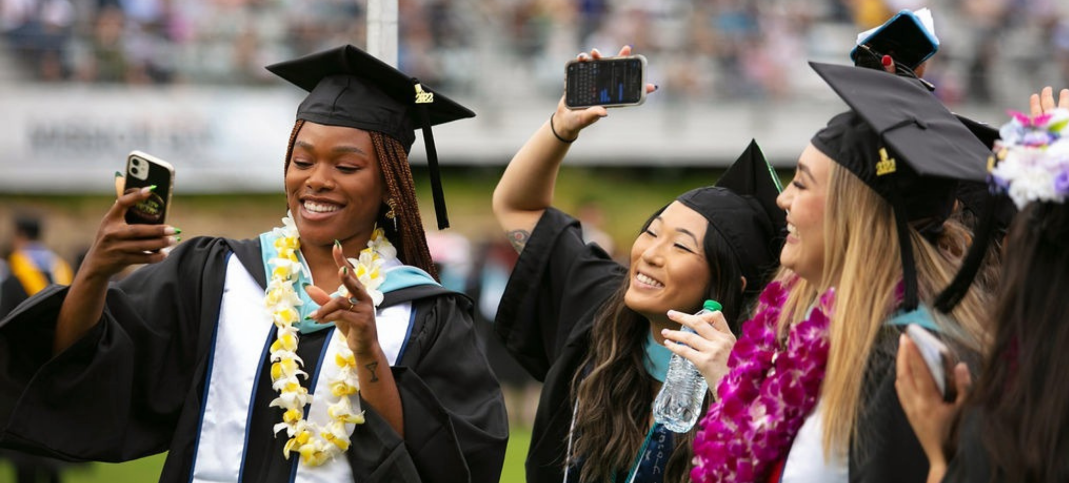 photos of students at graduation