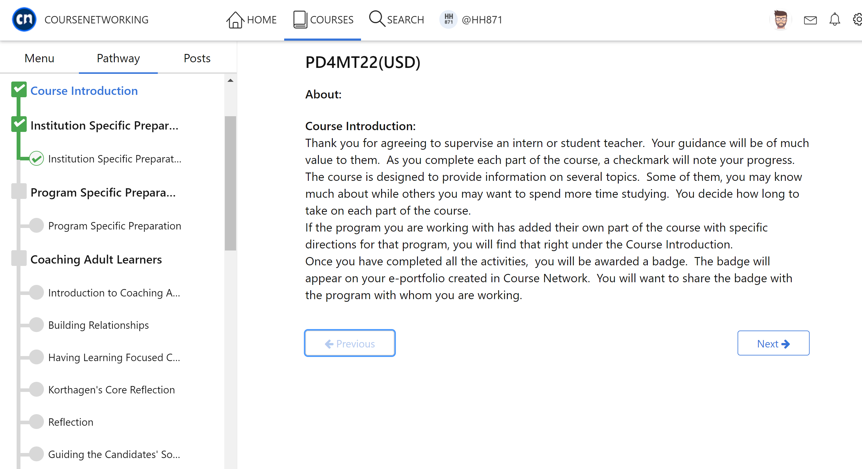 CTC Education Specialists Programs School of Leadership and Education Sciences University of