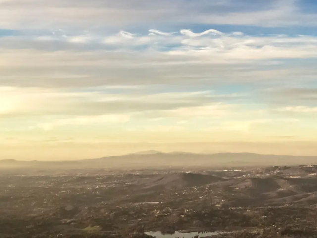 aerial view of city