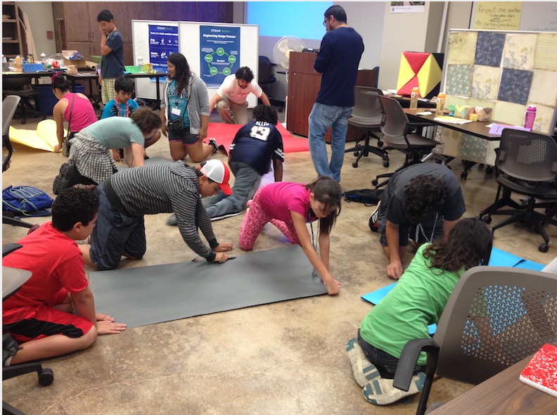 Students in the academy
