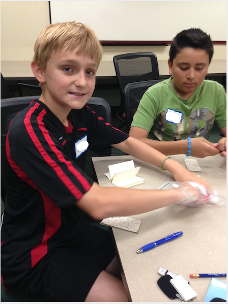 Students in the steam academy
