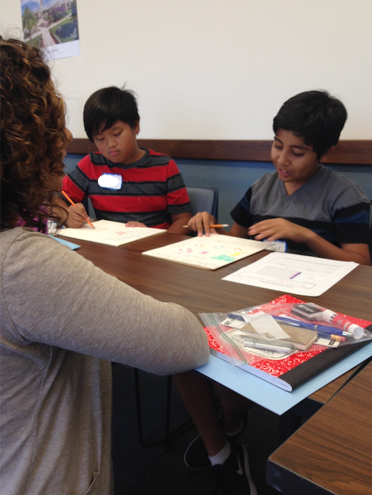 Students in the steam academy