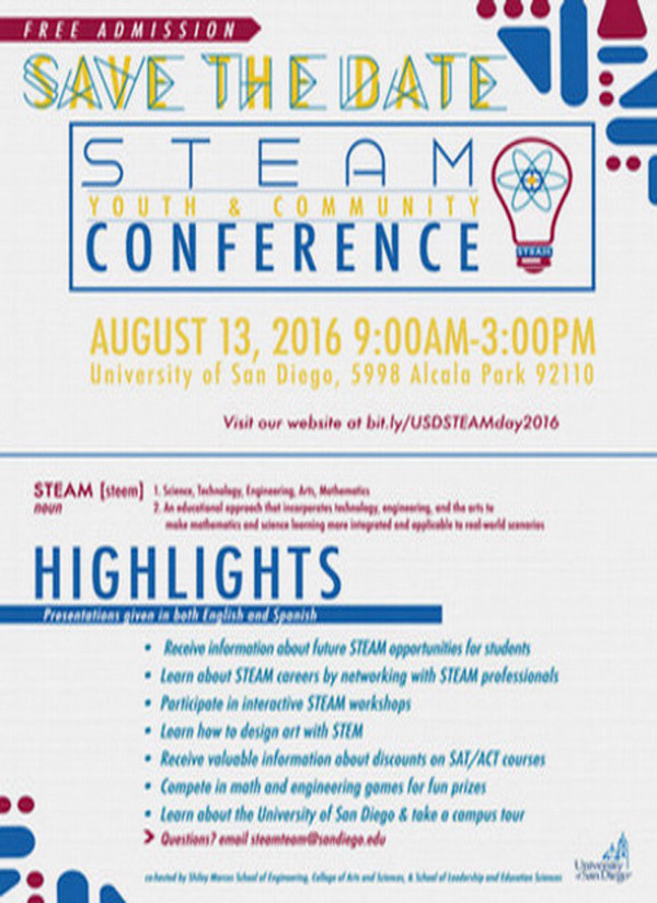 2016 STEAM Conference Save the Date