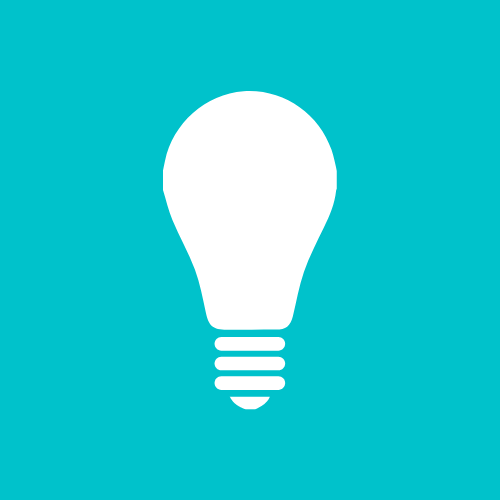 Icon of a lightbulb