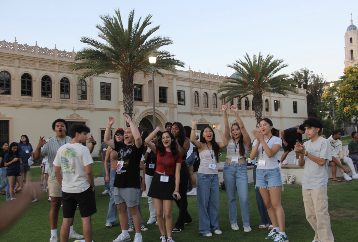 A group of students from the SSS