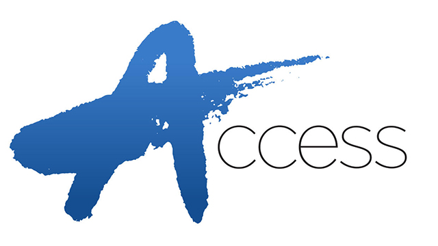 logo with text that says "Access"