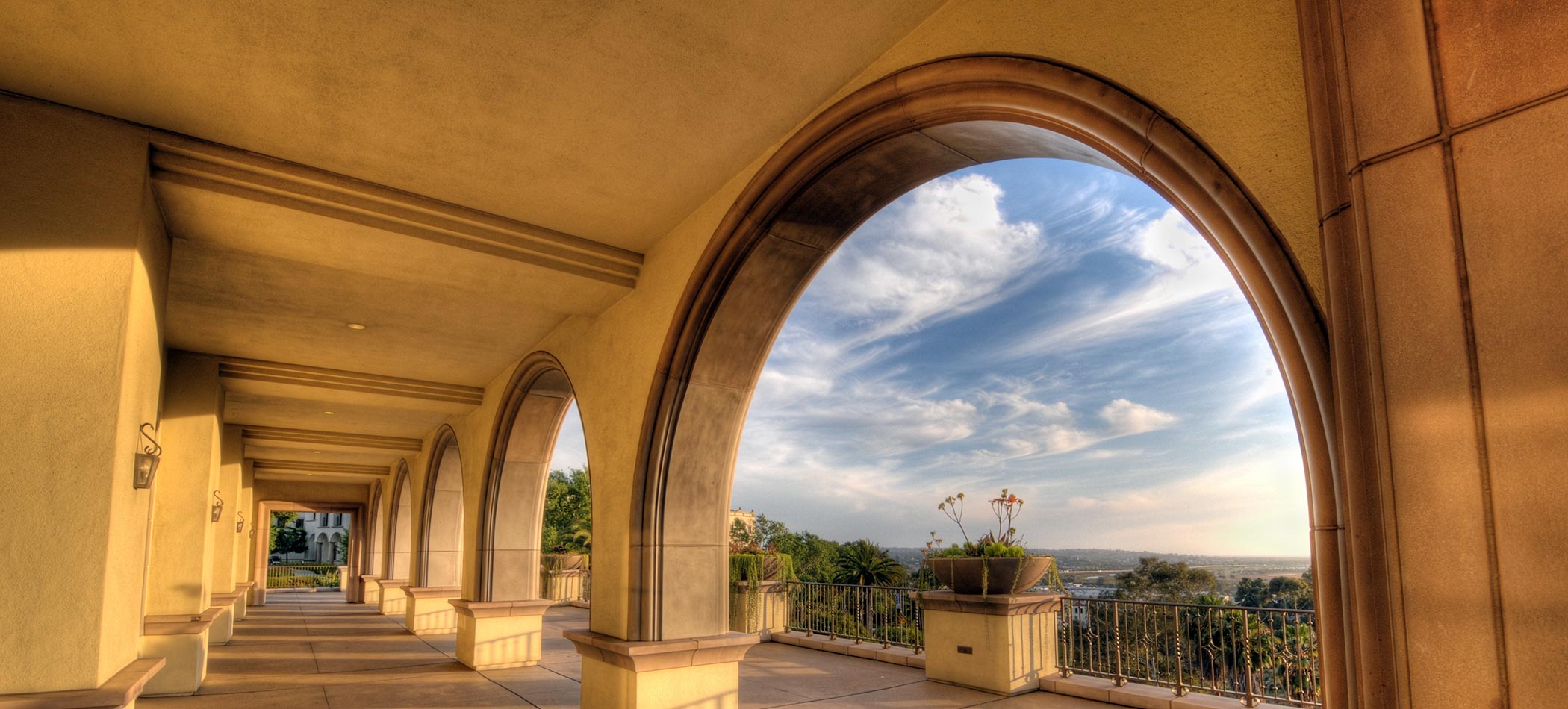 campus scenery in the fall
