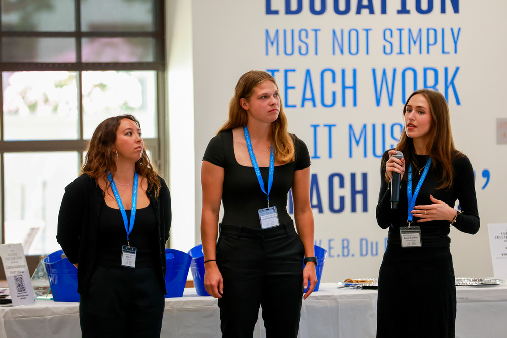 Student Presenting for Office of Undergraduate Research