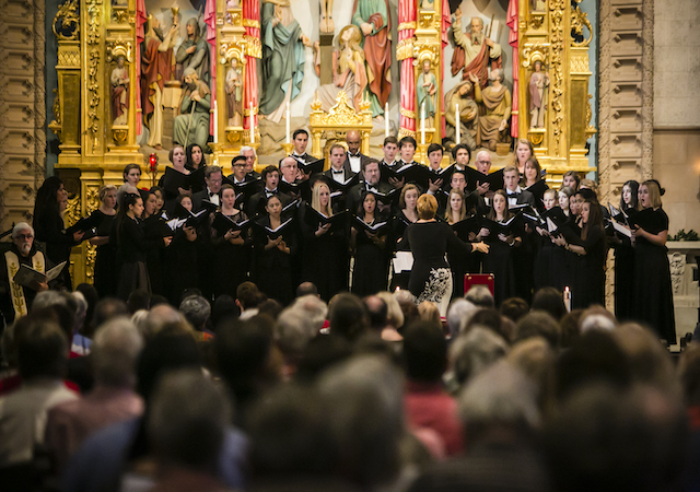 Lessons and Carols singers