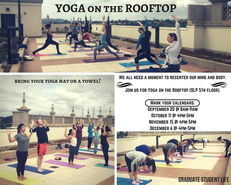 Yoga on the Rooftop - Sept. 20, 2016
