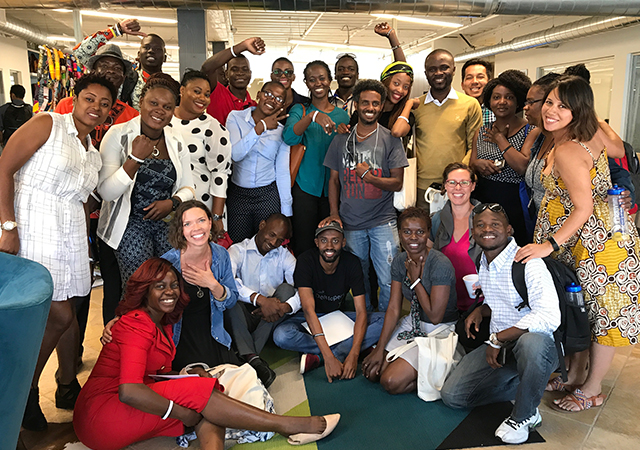 2017 Mandela Washington Fellowship Fellows at USD