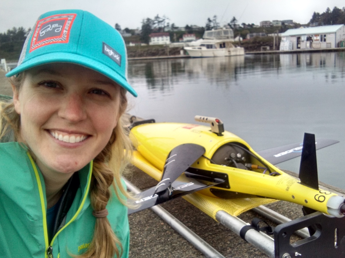 Selene with an underwater glider