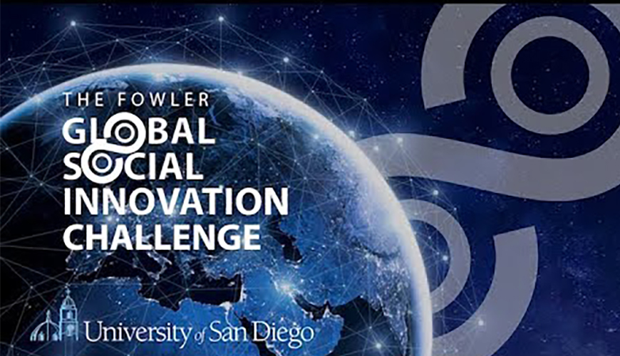 The USD Finals of the Fowler Global Social Innovation Challenge is Wednesday, April 29 at 5 p.m. Fifteen USD teams are vying for two spots in the global finals. Register to see this event on YouTube.