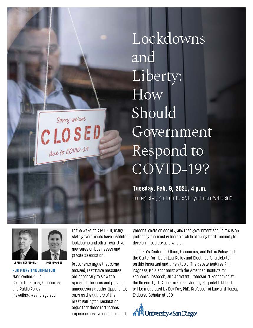 Lockdowns and Liberty