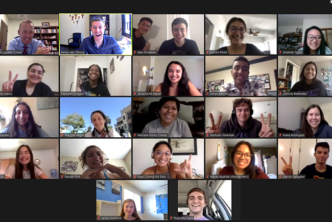 First-Year Retreat Leaders Zoom 2020