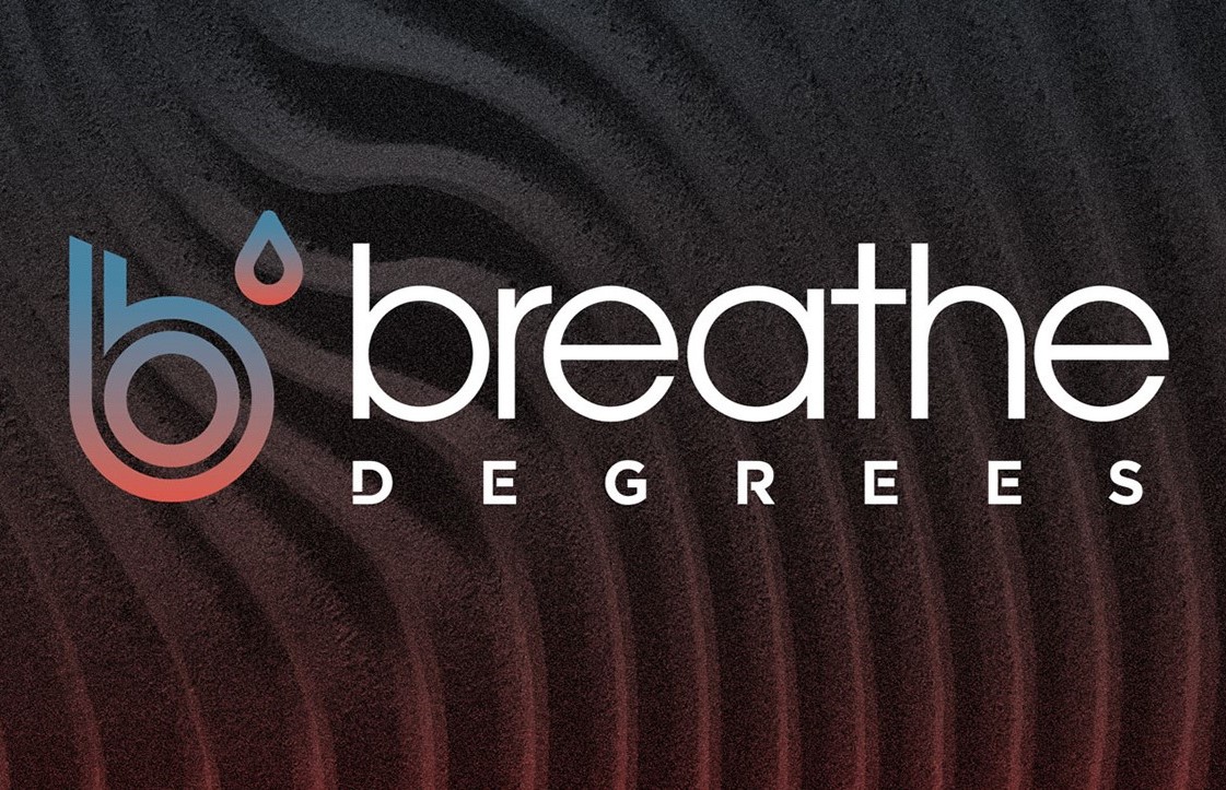 Breathe Degrees logo that reads company name