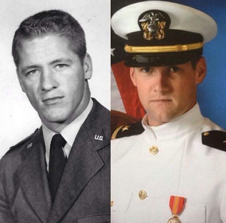 Jesse Tobey outside flight school 