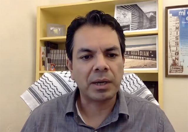 Pedro Rios '95, U.S. Mexico Border Program Director, American Friends Service Committee