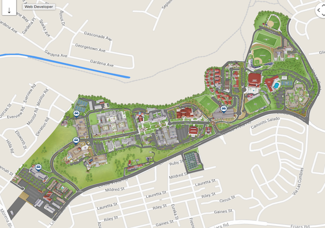 USD Campus Map