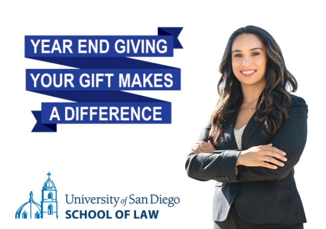 There's Still Plenty of Time To Make Your Gift Before December 31, 2021! -  University of San Diego