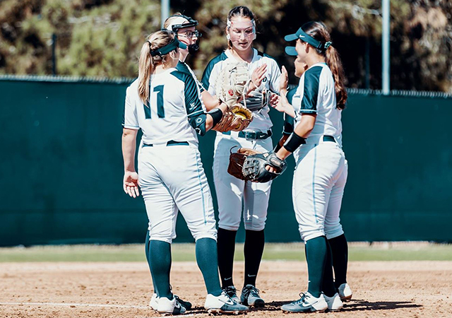 Softball had six players named to the All-WCC Academic Team and honorable mention list.
