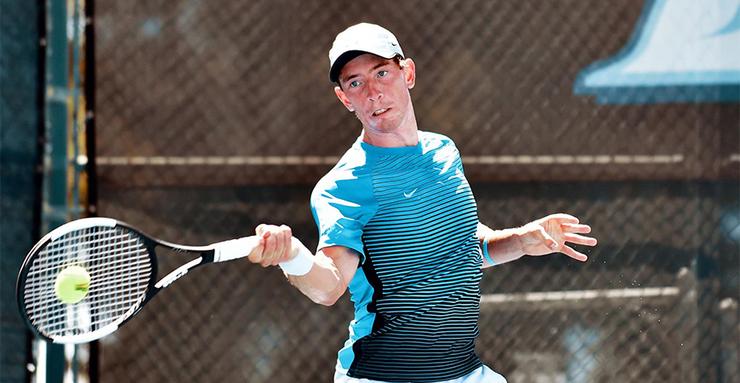 Gui Osorio and his USD men's tennis teammates defeated Minnesota in the first round, but then fell to No. 8 USC in the second round of the NCAA Tournament over the weekend.