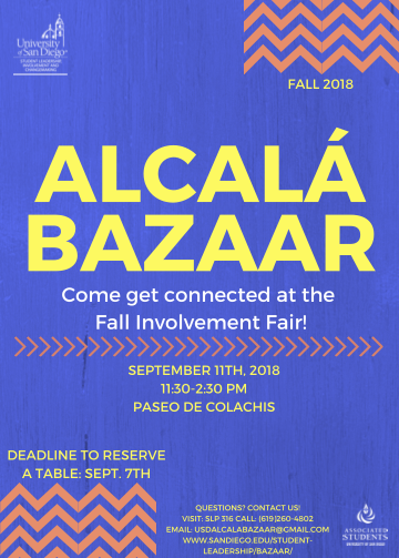 Alcalá Bazaar Flyer